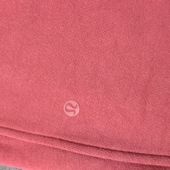 Lululemon Scuba High Rose Wine Red Jogger Size 20 - Picture 8 of 10